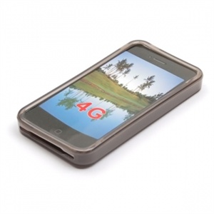 Apple iPhone 4 / 4S Silikone Etui - Transparent Sort