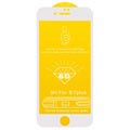 6D Full Størrelse iPhone 7 Plus / 8 Plus Beskyttelsesglass - Hvit