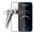 iPhone 12 Pro Max 9D Full Dekning Beskyttelsesglass - Svart Kant