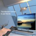 AA59-00741A Universal TV-fjernkontroll Trådløs Smart Controller for Samsung HDTV LED Smart Digital TV - Svart
