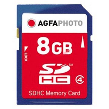 AgfaPhoto SDHC -Kort 10407 - 8 GB
