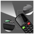 Artfone CS181 Mobiltelefon for Eldre - Dual SIM, SOS - Svart