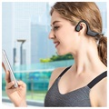Bluetooth Øretelefoner med Mikrofon DG08 - IPX6 (Åpen Emballasje - Tilfredsstillende) - Svart