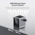 CUKTECH P01 40000 mAh strømbank med 2 USB + 2 Type-C, 300 W MAX P+Series bærbar telefonlader eksternt batteri (nr. 30)