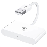 CarPlay Trådløs Adapter till iOS - USB, USB-C - Hvit
