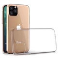 iPhone 11 Pro Max TPU-deksel m/ 2x Beskyttelsesglass - Klar