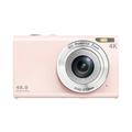 DC402-AF 4K Kids 48MP digitalkamera med autofokus og 16X digital zoom Vlogging-kamera for tenåringer - lys rosa
