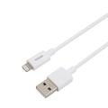 Deltaco USB 2.0 til Lightning-kabel - 1 m - hvit