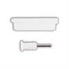 Antist�v Sett - iPhone 4, 4S, iPhone 3G, 3GS, iPod  - Hvit