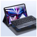 Dux Ducis iPad Air 2022/iPad Pro 11 2021 Etui med Bluetooth-tastatur - Svart