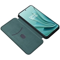 OnePlus Ace 2V/Nord 3 Flip-deksel - Karbonfiber - Grønn