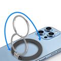 Magnetisk Ringholder/Stativ til iPhone 15/14/13/12 - Svart	