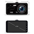 Front og Bak Bilkamera Sett med G-sensor (Åpen Emballasje - Utmerket) - 1080p/720p