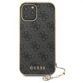 Guess Charms Collection 4G iPhone 12/12 Pro Deksel - Grå