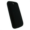 HTC Desire iGadgitz Silikon Etui - Svart