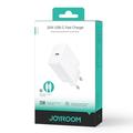 JOYROOM JR-TCF11 25 W hurtig vegglader med USB-C til USB-C 60 W 1 m kabel, EU-kontakt
