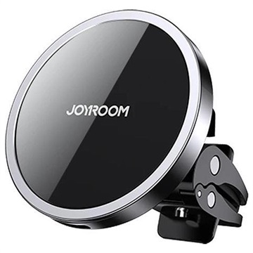 Joyroom JR-ZS240 Magnetic Trådløs Billader / Holder (Åpen Emballasje - Bulk) - Svart