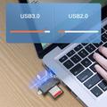 KAWAU C351 USB 3.0 høyhastighets type C + USB SD / TF-kortleser bærbar OTG-adapter