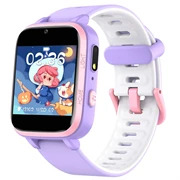 Vanntett Smartwatch Y90 Pro med Dobbeltkamera til Barn (Åpen Emballasje - Utmerket) - Lilla