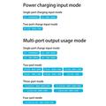 Momax iPower Stone Mini Clear Power Station / Power Bank 40000mAh