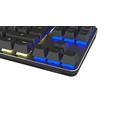 Nordic Gaming Tactile TKL RGB-gamingtastatur - svart