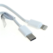 OTB USB-C / Lightning-kabel - iPhone 14/13/12/X/iPad Pro - 1 m - Hvit