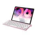 Omoton KB088 trådløst iPad-tastatur med holder - rosa