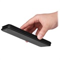 OnePlus Nord 2T Flip-deksel - Karbonfiber - Svart