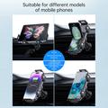 S20A for Samsung mobiltelefonbrakett med sammenleggbar skjerm Trådløs lader med luftventil i bilen