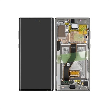 Samsung Galaxy Note10+ Frontdeksel & LCD-skjerm GH82-20838C - Sølv