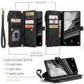 Samsung Galaxy S23 5G Caseme 2-i-1 Multifunksjonell Lommebok-deksel