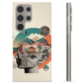 Samsung Galaxy S24 Ultra TPU-deksel - Abstrakt Collage