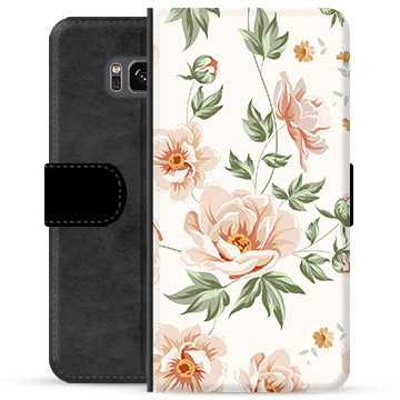Samsung Galaxy S8+ Premium Lommebok-deksel - Floral
