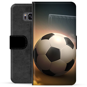 Samsung Galaxy S8 Premium Lommebok-deksel - Fotball
