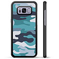 Samsung Galaxy S8 Beskyttelsesdeksel - Blå Kamuflasje