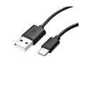 Samsung USB-A / USB-C-kabel GP-TOU021RFABW - 25W, 1,5 m - Bulk - Svart