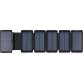 Sandberg Active 20W vanntett solenergibank med lommelykt - 20000 mAh, 2x USB-A, USB-C - svart