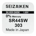 Seizaiken 303 SR44SW sølvoksidbatteri - 1.55V