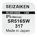 Seizaiken 317 SR516SW sølvoksidbatteri - 1.55V