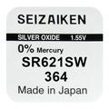 Seizaiken 364 SR621SW sølvoksidbatteri - 1.55V