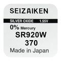 Seizaiken 370 SR920W sølvoksidbatteri - 1.55V