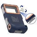 Shellbox Gen.2 Universal Vanntett Mobilpose til Dykking - 4.7-6.8" - Mørkeblå