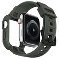 Spigen Rugged Armor Pro Apple Watch 9/8/SE (2022)/7/SE/6/5/4 TPU-deksel - 44mm/45mm