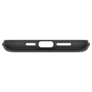 iPhone 15 Pro Spigen Slim Armor CS Deksel - Svart