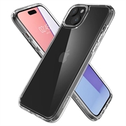 iPhone 15 Spigen Ultra Hybrid Deksel - Kristallklar