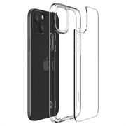 iPhone 15 Spigen Ultra Hybrid Deksel - Kristallklar