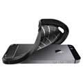 iPhone 5/5S/SE Spigen Ultra Rugged Capsule Deksel (Åpen Emballasje - Bulk Tilfredsstillende) - Svart