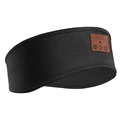 Sport Bluetooth Pannebånd med Mikrofon Y/AN1 (Åpen Emballasje - Tilfredsstillende) - Svart