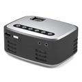 T20 Mini LED-projektor 1080P Hjemmekino Media Player Video Beamer Støtte for TF-kort USB Flash