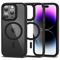 iPhone 15 Pro Max Tech-Protect Magmat Deksel - MagSafe-kompatibel - Svart / Klar
